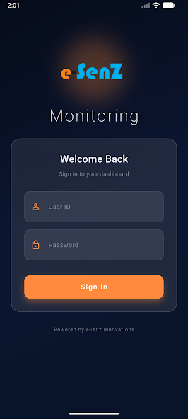 eSenZ app sign-in from Google Play